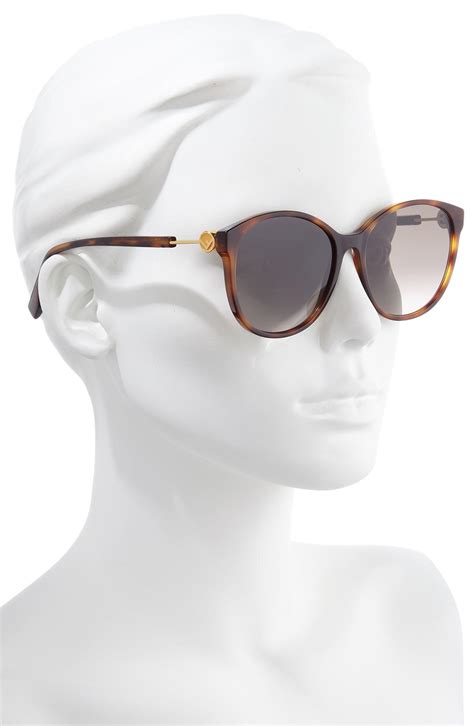 58mm gradient cat eye sunglasses fendi|eyewear Fendi glasses frames.